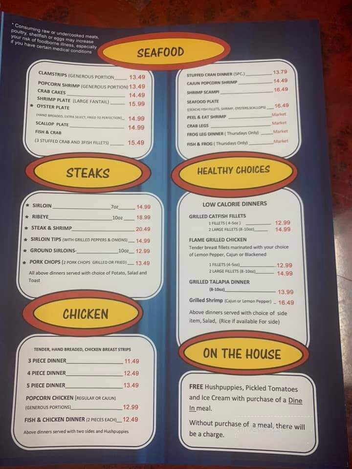 Catfish Campus - Columbia, TN menu_pic