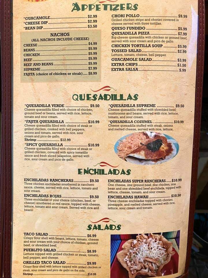 El Pueblito Mexican Cuisine - Uhrichsville, OH