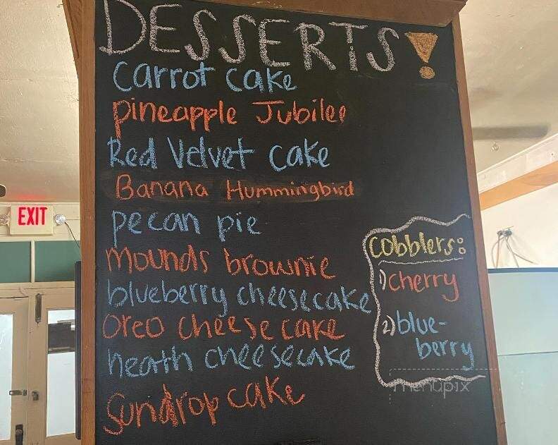 Miller's Grocery - Christiana, TN menu_pic