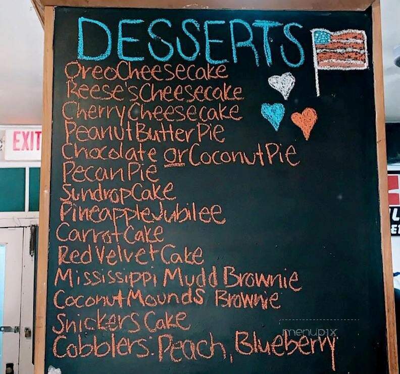Miller's Grocery - Christiana, TN menu_pic