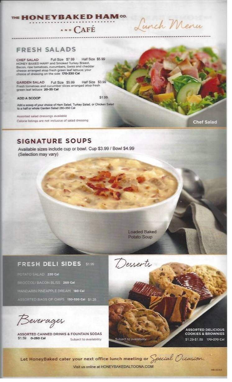 Honeybaked Ham Company - Altoona, PA menu_pic
