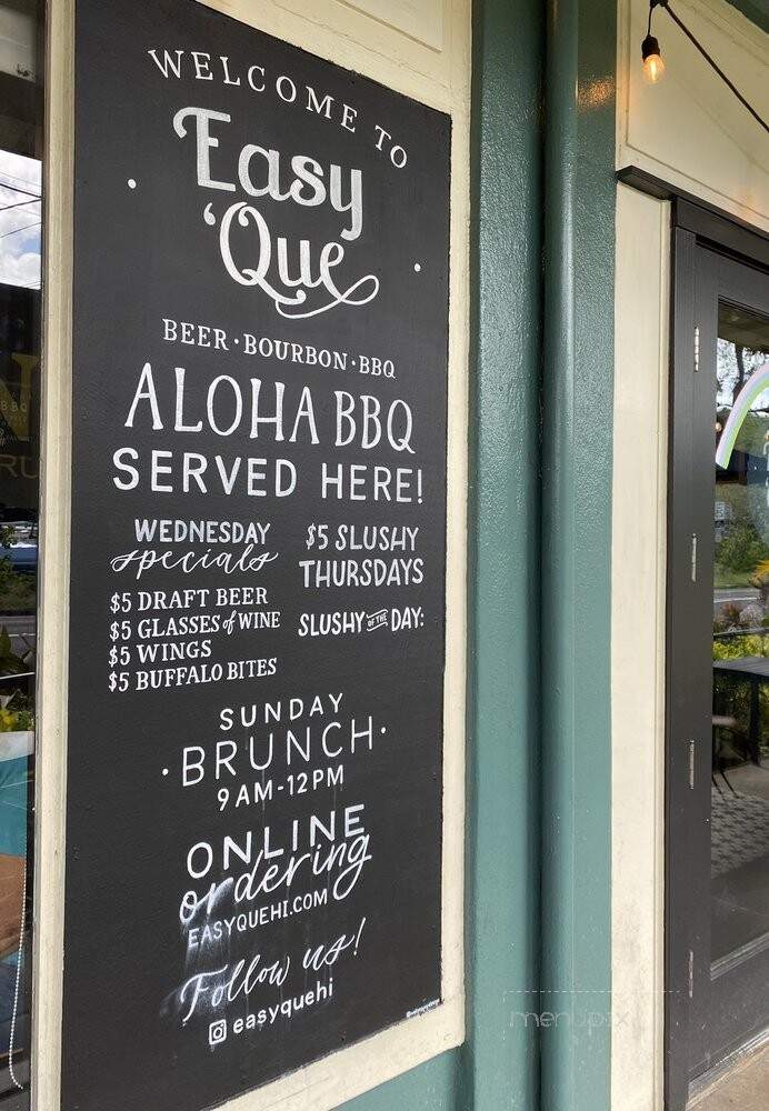 Easy 'Que - Kailua, HI