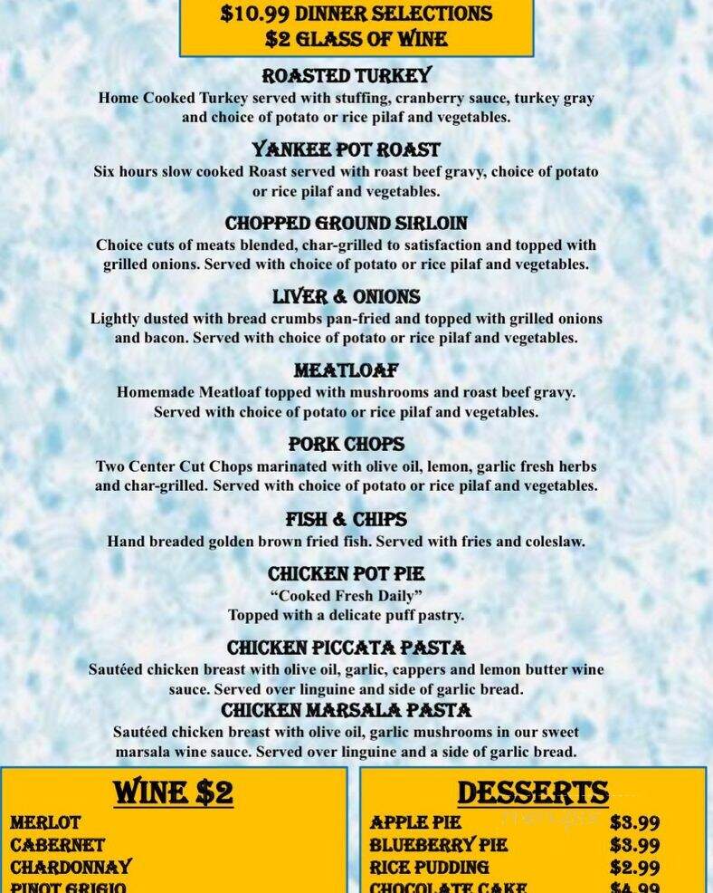 The Patio Cafe - Naples, FL menu_pic