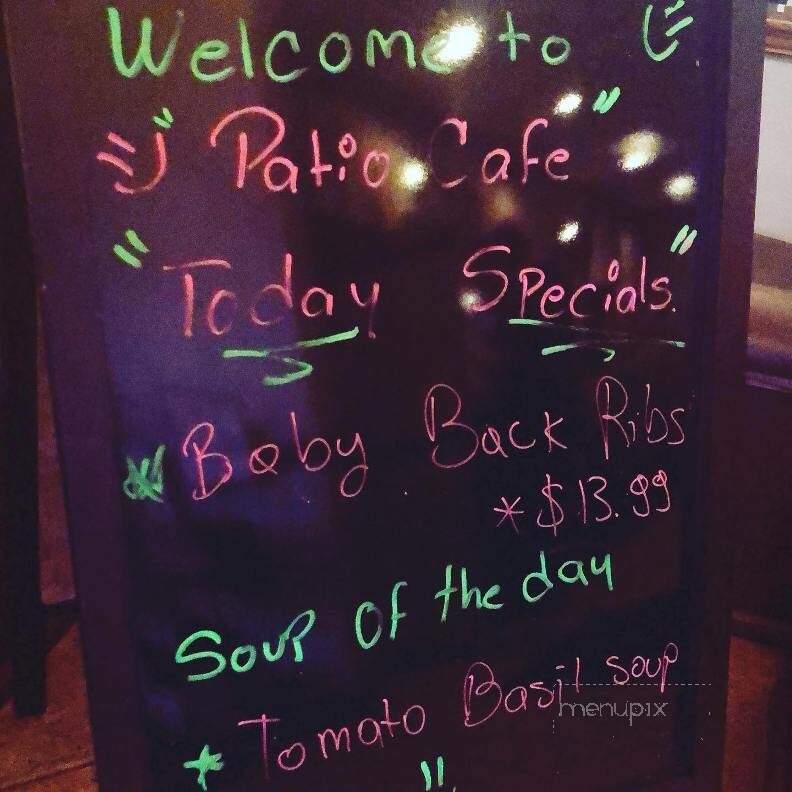 The Patio Cafe - Naples, FL menu_pic