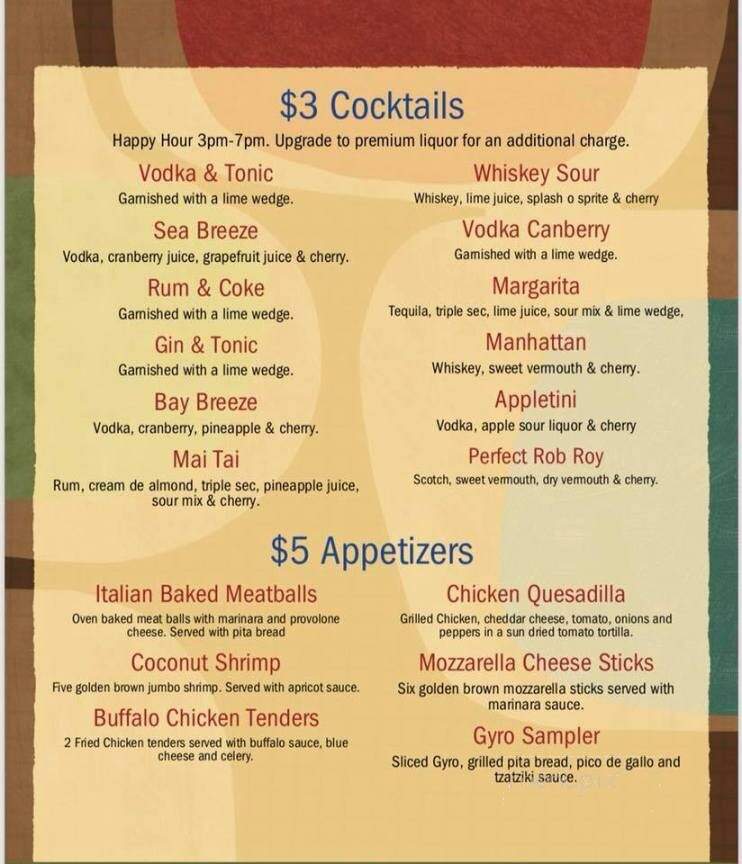 The Patio Cafe - Naples, FL menu_pic