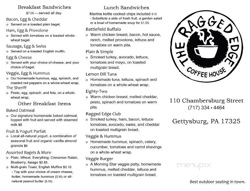 Ragged Edge Coffee House - Gettysburg, PA