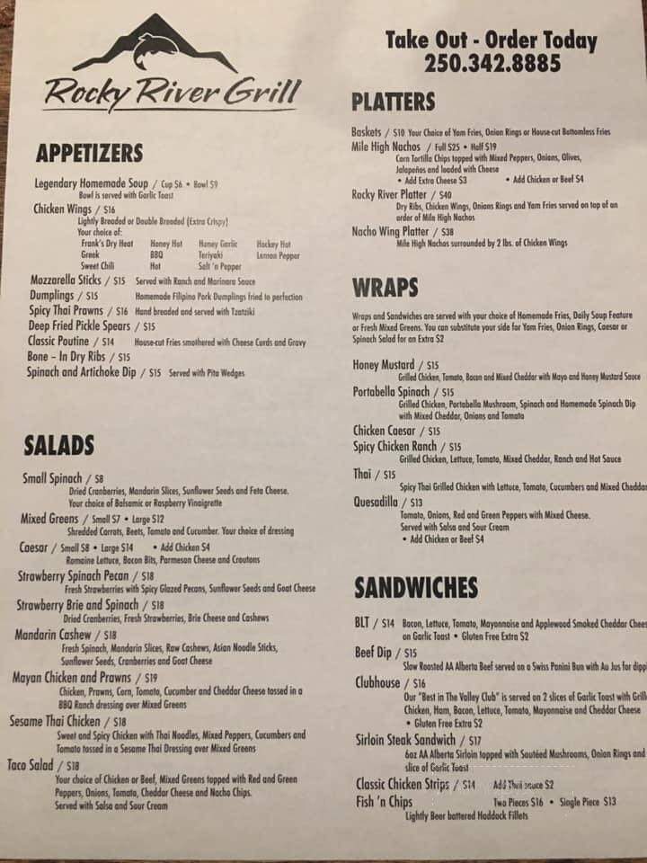 Rocky River Bar and Grill - Invermere, BC