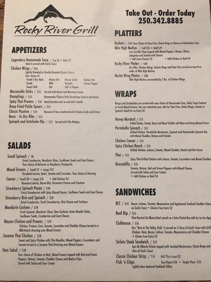 Rocky River Bar and Grill - Invermere, BC