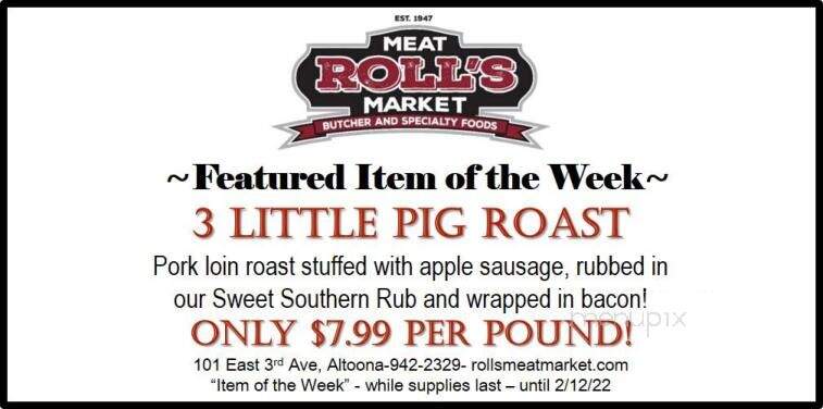 Roll's Meat Market - Altoona, PA