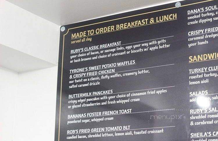 Ruby's Southern Comfort Kitchen - Bowie, MD menu_pic