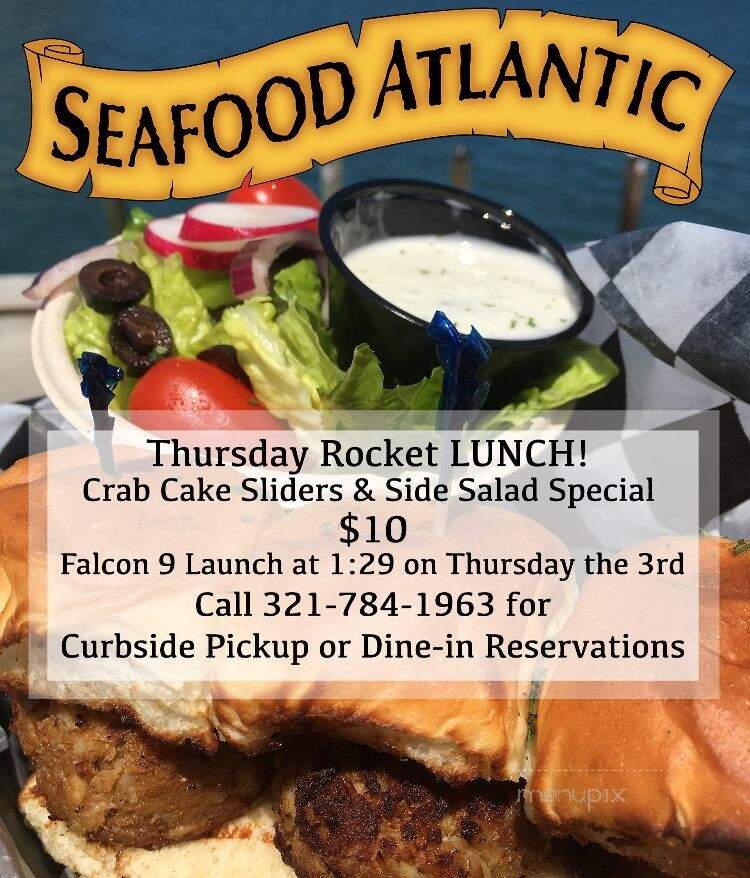 Seafood Atlantic - Cape Canaveral, FL menu_pic
