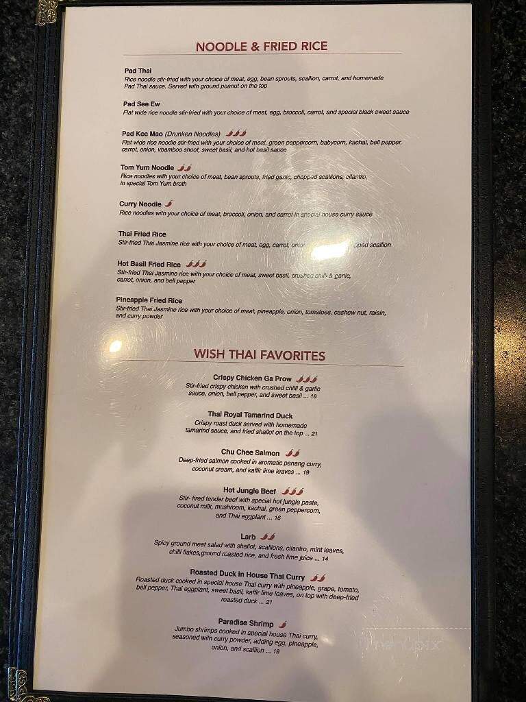 Seasoning Thai Bistro - Webster, NY menu_pic