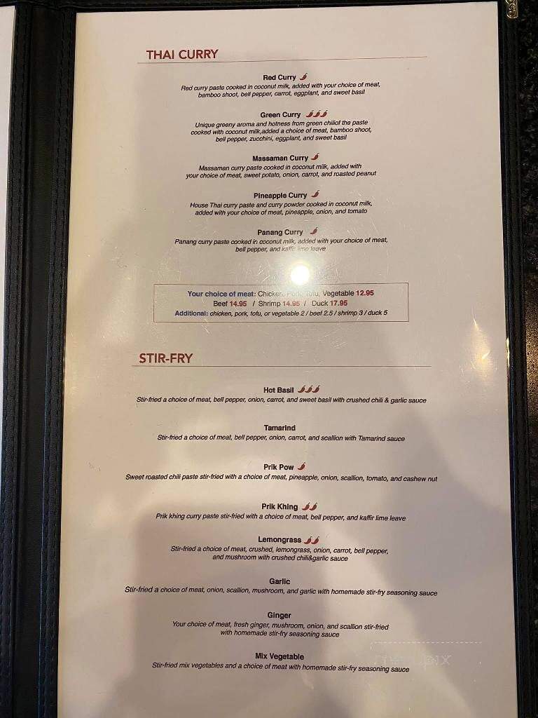 Seasoning Thai Bistro - Webster, NY menu_pic