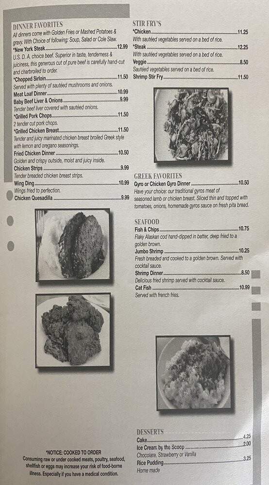 Steve's Coney Island - Wayne, MI menu_pic