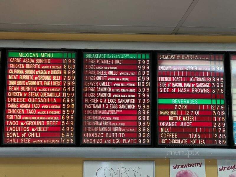 T Burgers - Monrovia, CA menu_pic