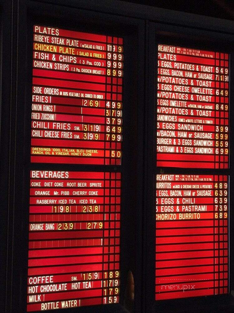 T Burgers - Monrovia, CA menu_pic