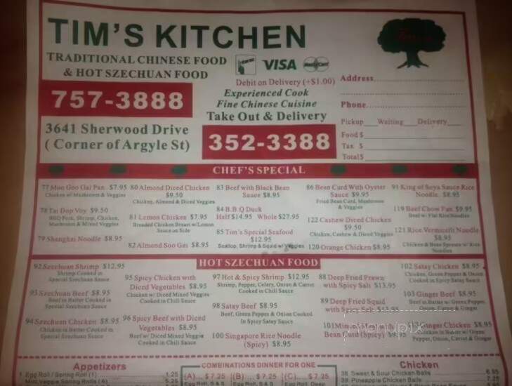 Tim's Kitchen - Regina, SK