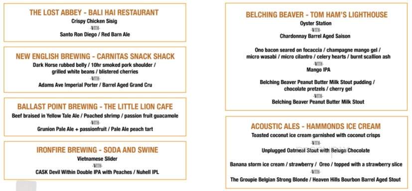 Tom Ham's Lighthouse - San Diego, CA menu_pic