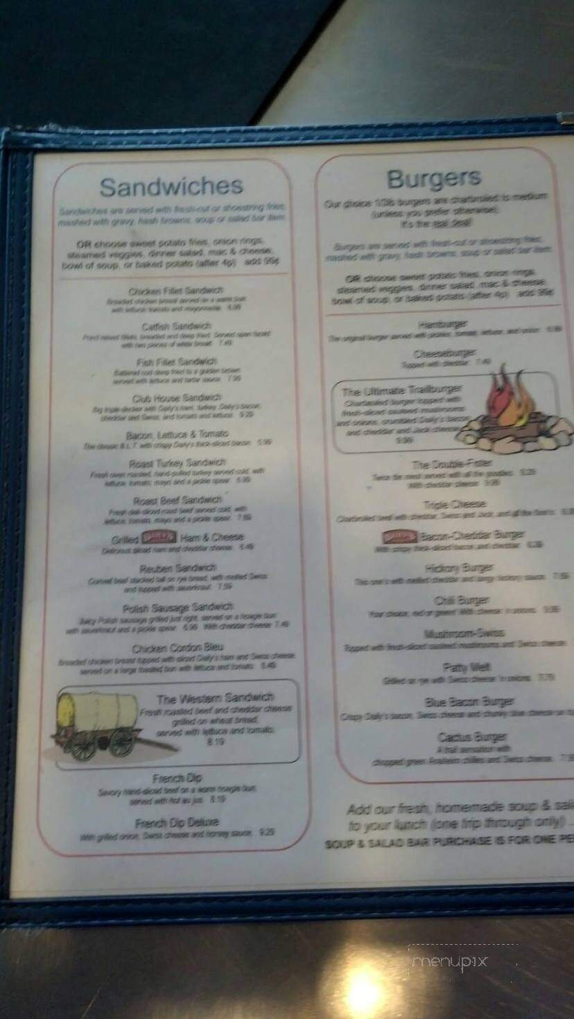 Trailhead Family Restaurant - Riverton, WY menu_pic