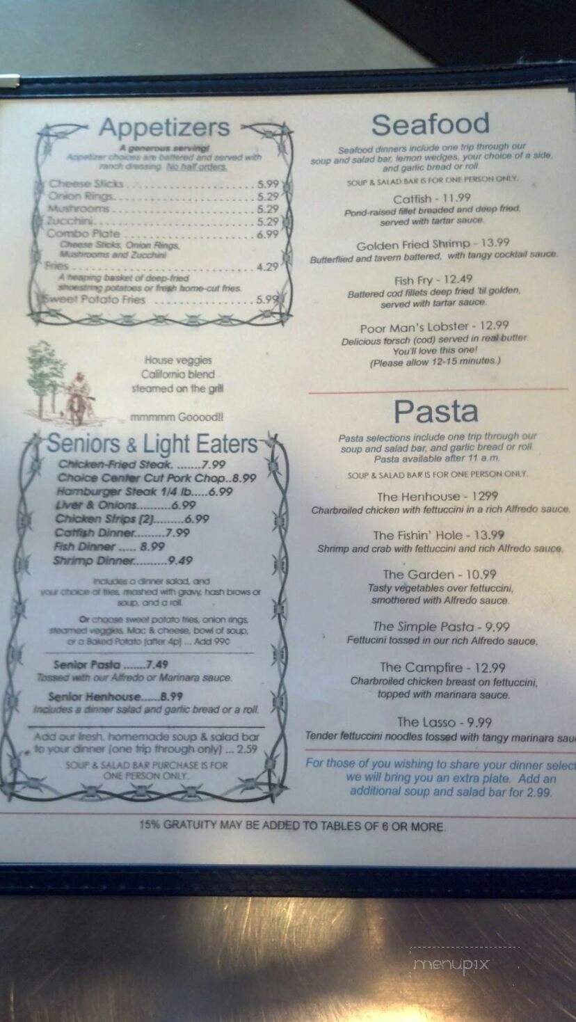 Trailhead Family Restaurant - Riverton, WY menu_pic