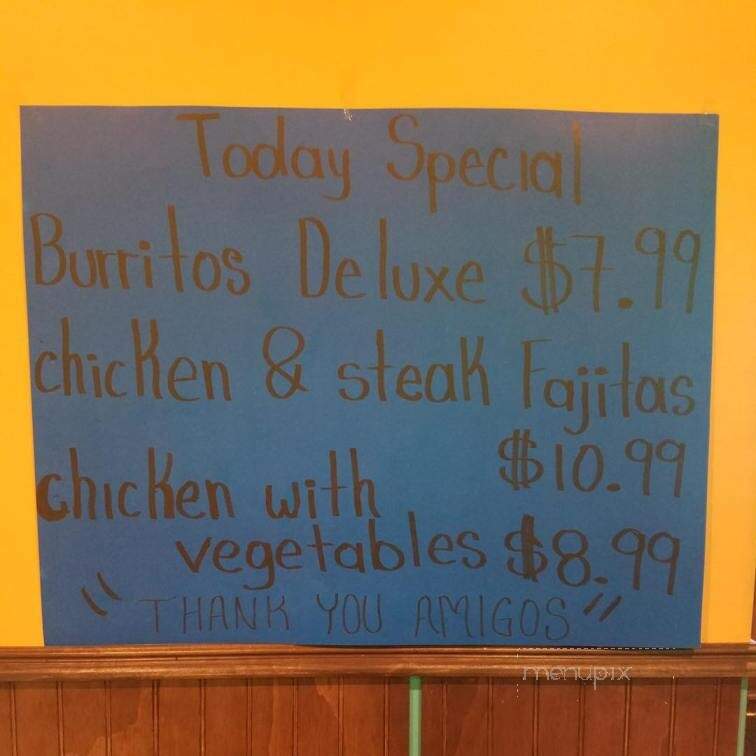 Tres Hermanos Nunez - Olive Hill, KY menu_pic