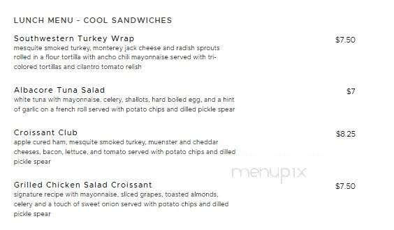 Mahogany's at the Crowne Plaza - Knoxville, TN menu_pic