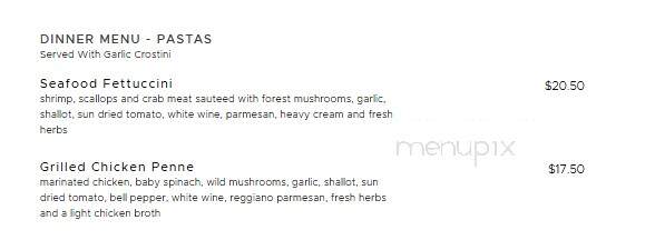 Mahogany's at the Crowne Plaza - Knoxville, TN menu_pic