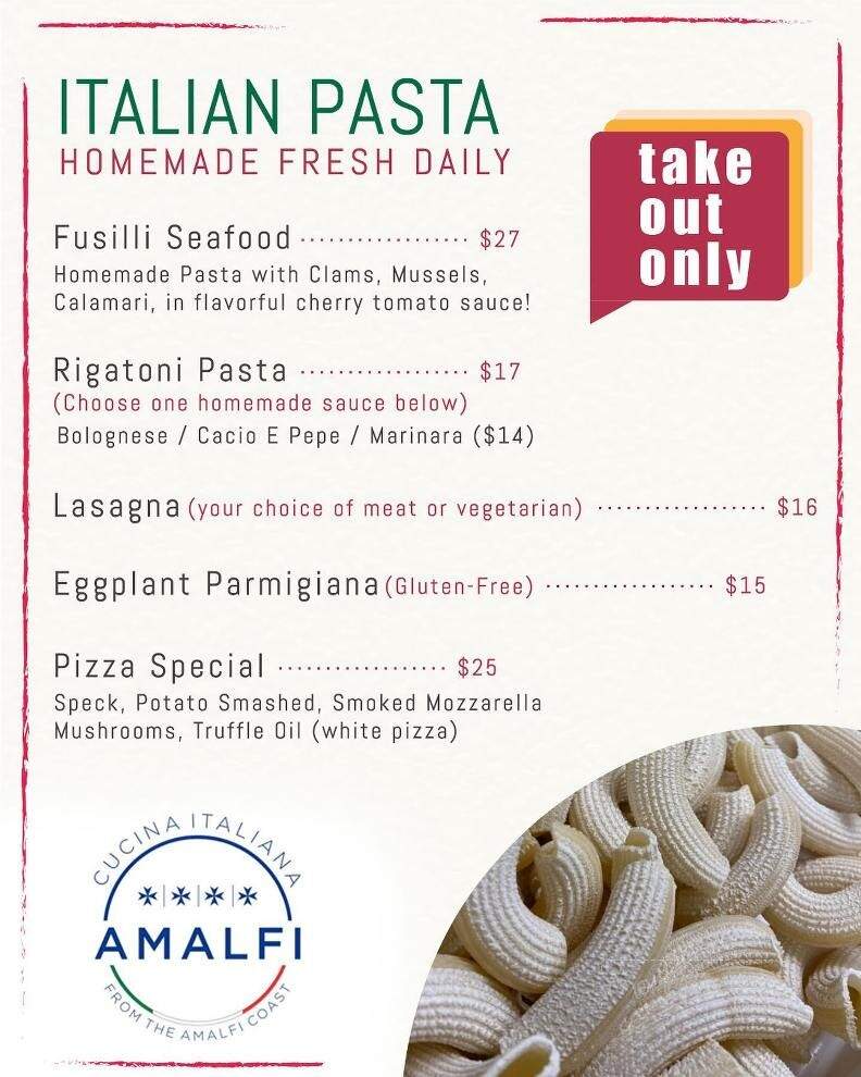 Amalfi Cucina Italiana - San Marcos, CA