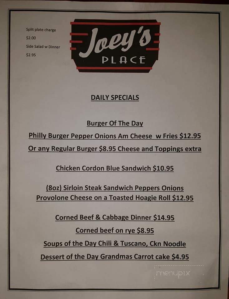 Joey's Place Restaurant - Tonawanda, NY