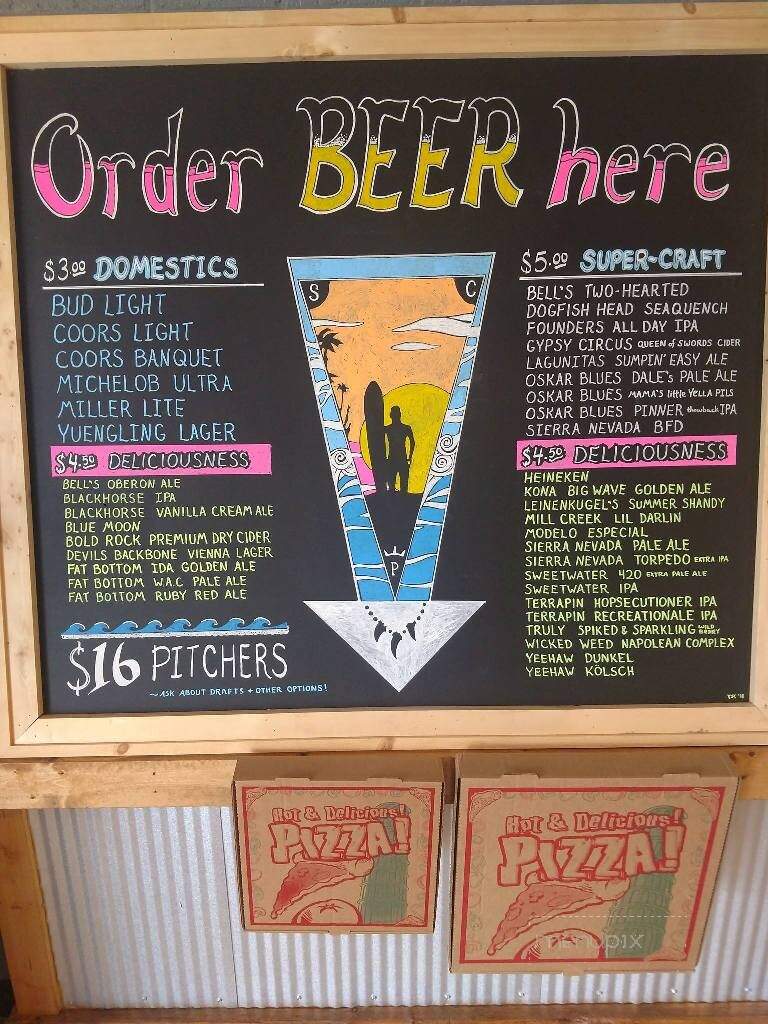 South Coast Pizza - Knoxville, TN menu_pic