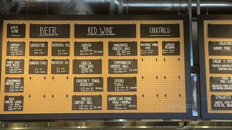 Grassa - Lake Oswego, OR menu_pic