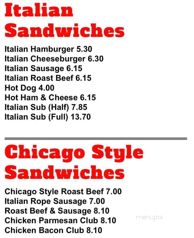 Angelo's Pizzeria Delivery - Sterling, IL menu_pic