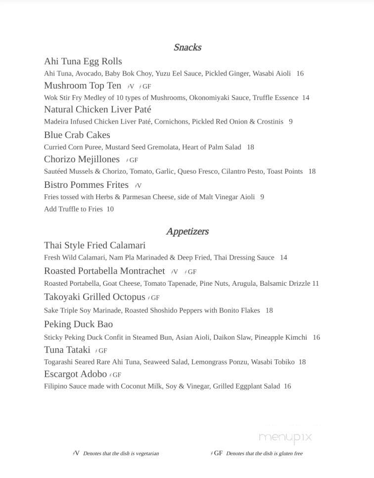 A Table Apart - Bonita Springs, FL menu_pic