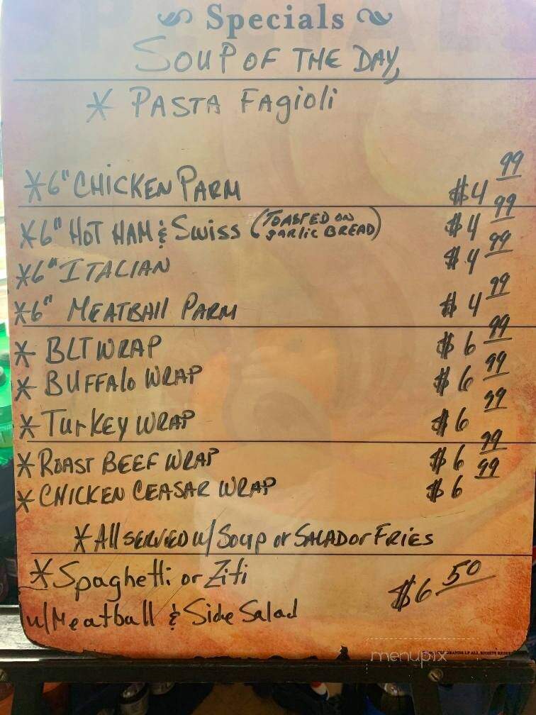 New York Chefs - Binghamton, NY menu_pic