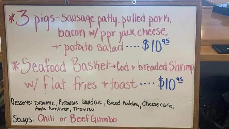 Buddies Bar & Grill - Hancock, MN menu_pic