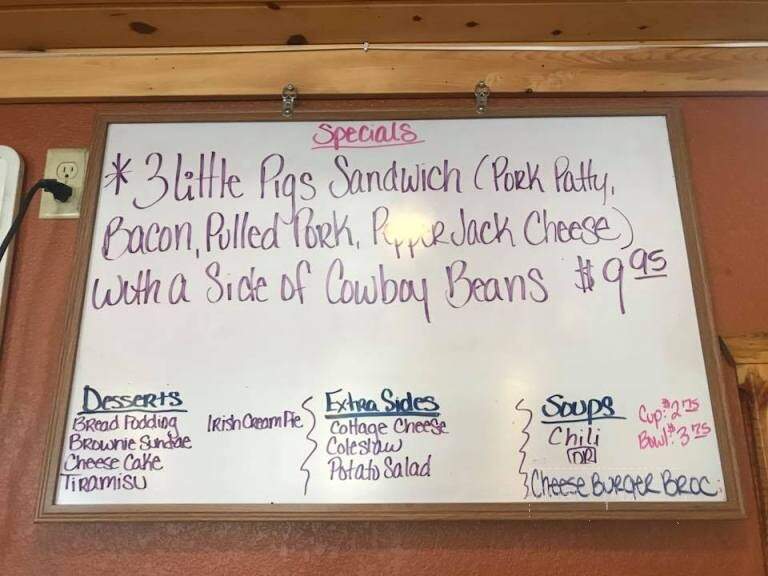 Buddies Bar & Grill - Hancock, MN menu_pic