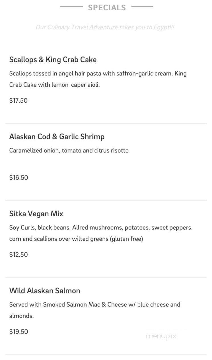 Cafe Roka - Bisbee, AZ menu_pic