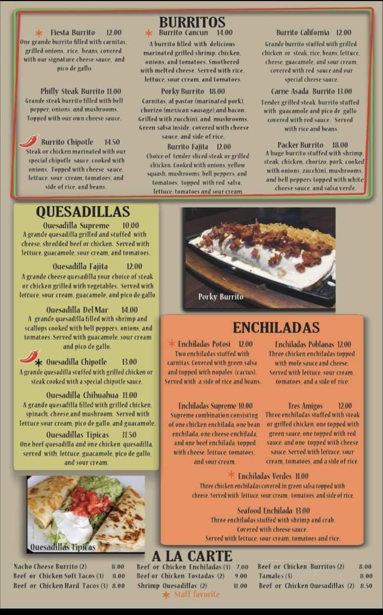 Don Ramon Mexican Restaurant - West Bend, WI menu_pic