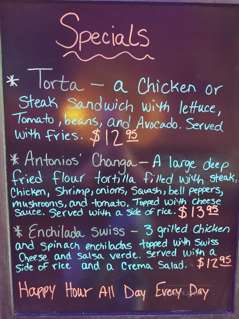 Don Ramon Mexican Restaurant - West Bend, WI menu_pic