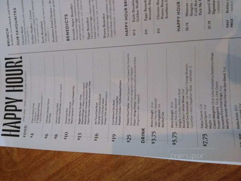 Earl's - Saint Albert, AB menu_pic