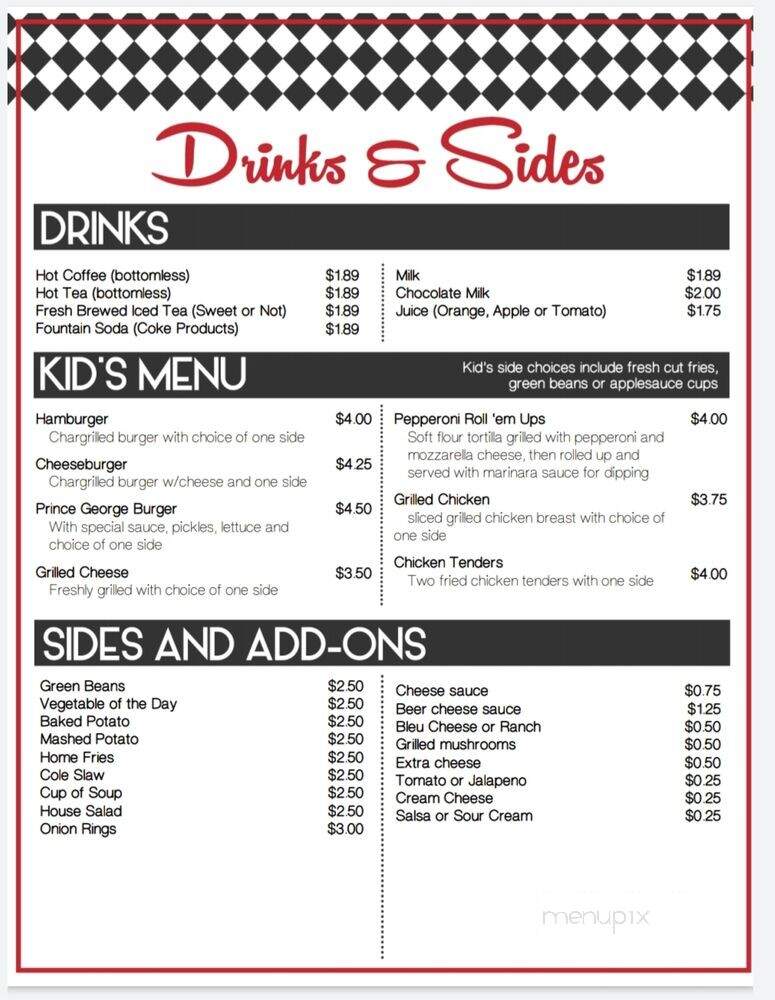 Carlton Diner - Bentleyville, PA menu_pic