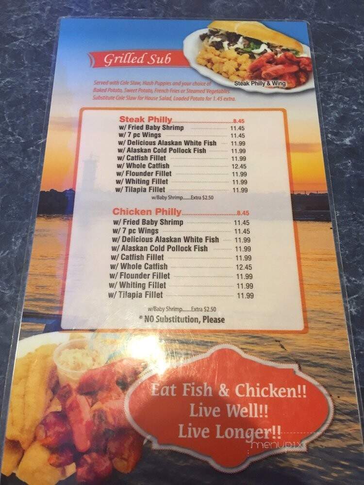 Harbor Inn Seafood - Augusta, GA menu_pic