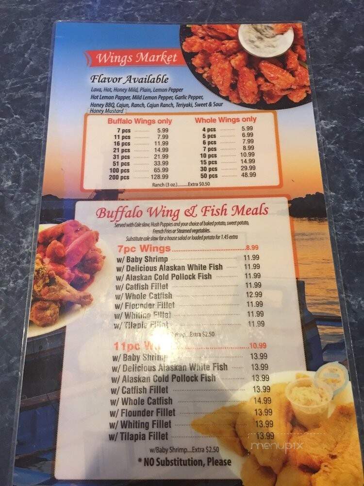 Harbor Inn Seafood - Augusta, GA menu_pic
