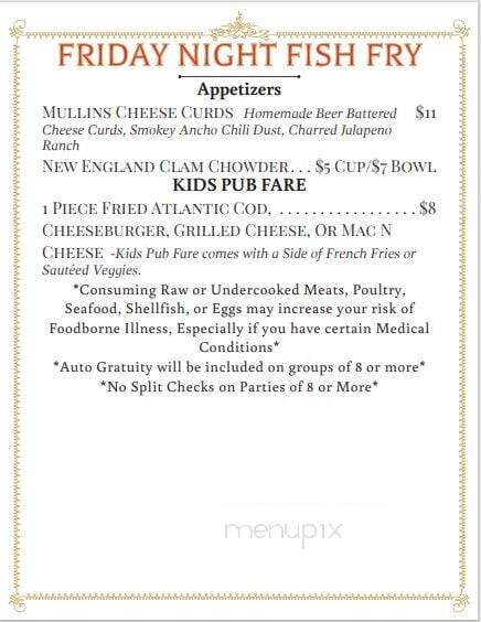 Hiawatha Restaurant & Lounge - Wausau, WI menu_pic