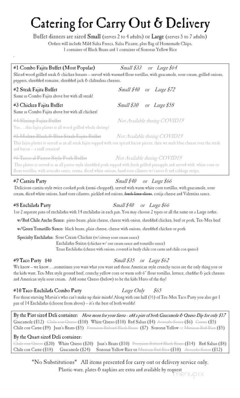 Iguana Mia - Bonita Springs, FL menu_pic