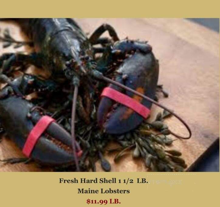 Indian River Seafood Market - Sebastian, FL menu_pic