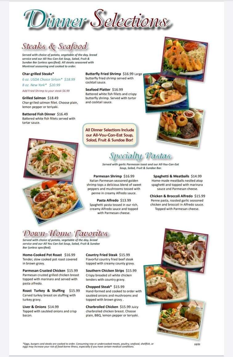 J B's Of Price Restaurant - Price, UT menu_pic