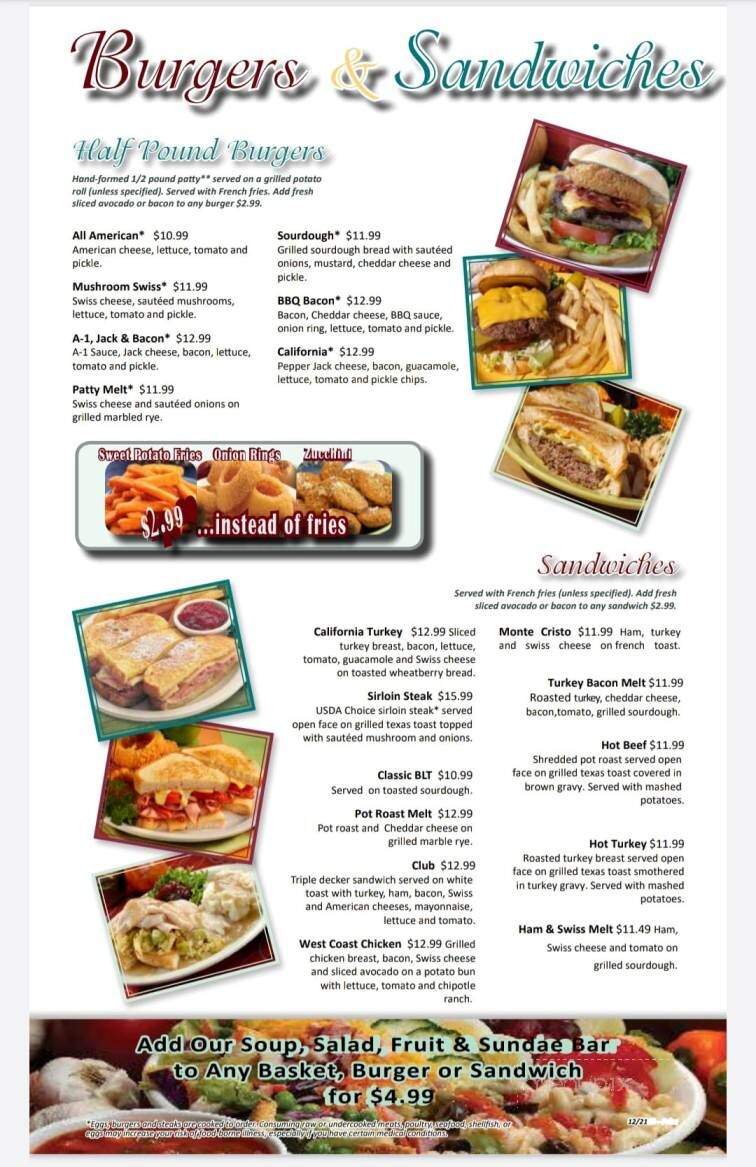 J B's Of Price Restaurant - Price, UT menu_pic