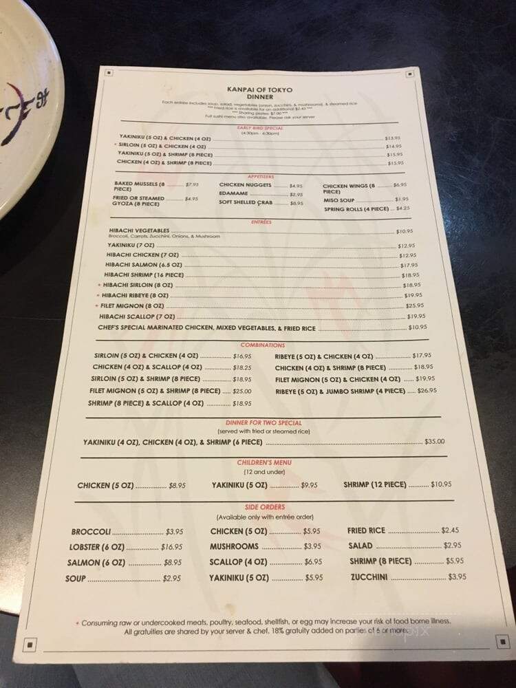 Kanpai Of Tokyo - Greenville, SC