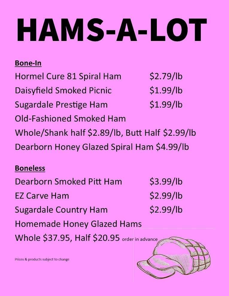 Kocian Meats & Marketplace - Cleveland, OH menu_pic